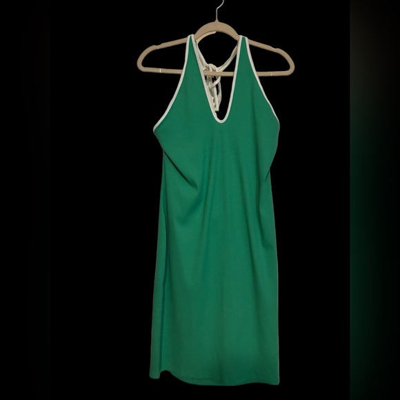 wild fable Dresses & Skirts - Wild Fable Women's Green Ribbed Halter Neck Bodycon Mini Dress - Size 1X